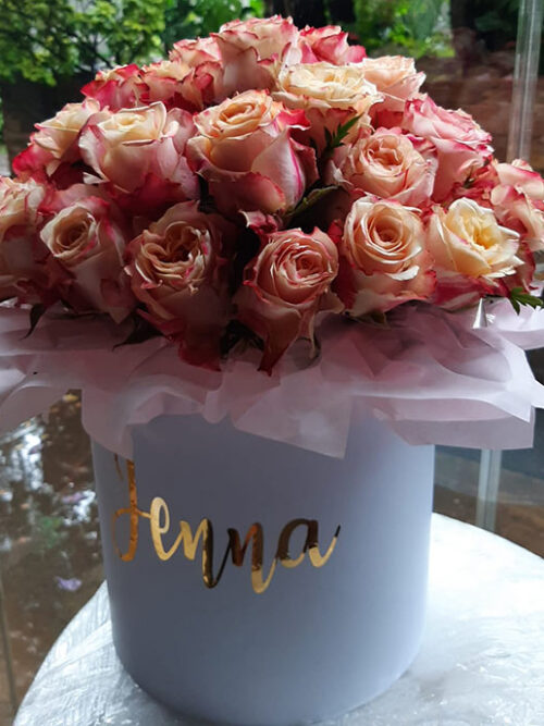pink roses